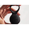 Эрекционное виброкольцо с круглым стимулятором SVAKOM TYLER SRING-01-BLK